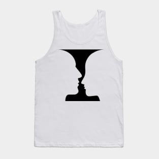 Optical illusion Tank Top